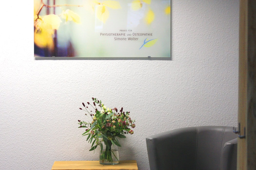 Wartebereich_2 Physiotherapie mit Simone Wolter